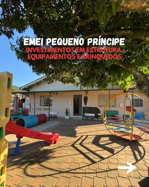 emei-pequeno-principe-recebe-investimentos-em-estrutura-equipamentos-e-brinquedos
